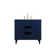 Baldwin 36'' Single Bathroom Vanity with Engineered Marble Top
