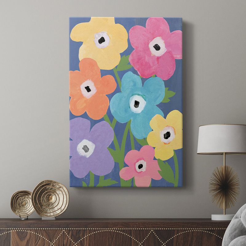 Marché aux fleurs, couleur I - galerie Cavas, H 48 po x l 32 po