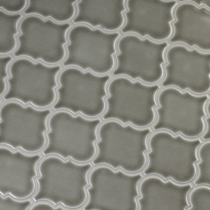 Lantern 11 in. x 15 in. Glossy Ceramic Mosaic Wall Tile, Featherstone