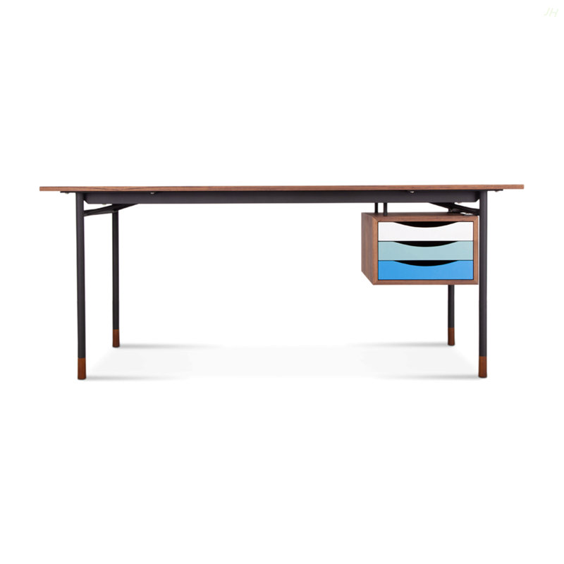 Bureau Finn Juhl Nyhavn, version bleue