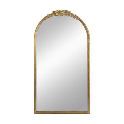 28"X53" Wood Floor Mirror