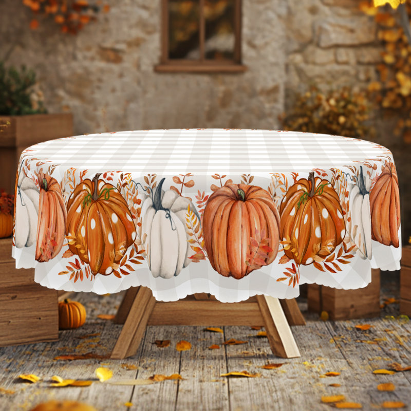 Nappe automne-hiver 152x152cm, Rond 60 po