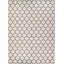 Tapis beige et gris à motif géométrique Molly-222406964