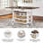 Daiah Pine Solid Wood Base Dining Table