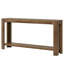 Table d'entrée compacte, console de style naturel, table de canapé