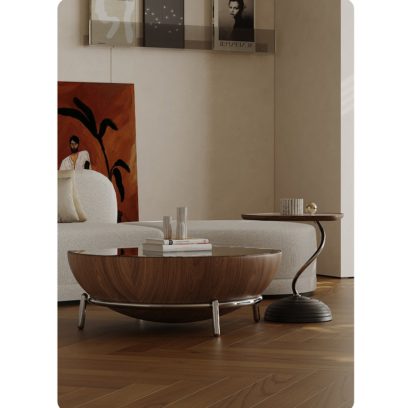 Table basse de style italien minimaliste