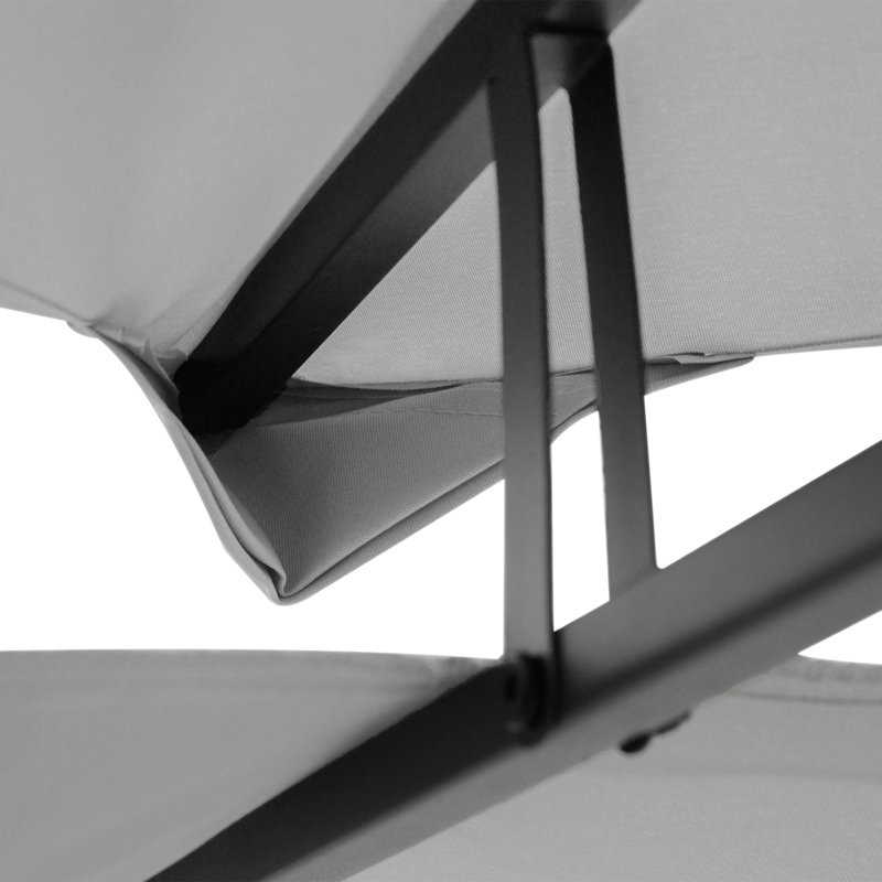 Milanna Dakota Fields Grey Plastic Roof for Gazebo