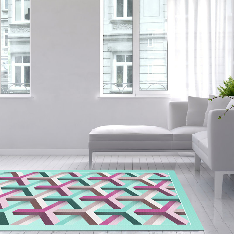 Gaonou Geometric Area Rug, Rectangle 140 x 200cm