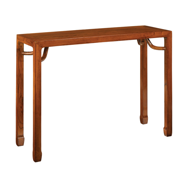 Hangzhou 120cm Solid Wood Console Table, Warm Elm