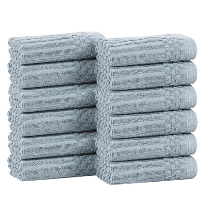 Juras Ribbed Cotton Washcloth Set