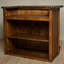 Bureau de réception rectangulaire en bois massif Retro-1071710649