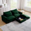 Modern Sofa Sectional Sofa Comfy Corduroy Couch For Living Room With Pillows And Round Armrests, Corduroy Sofa Sleeper Deep Couches-420401750