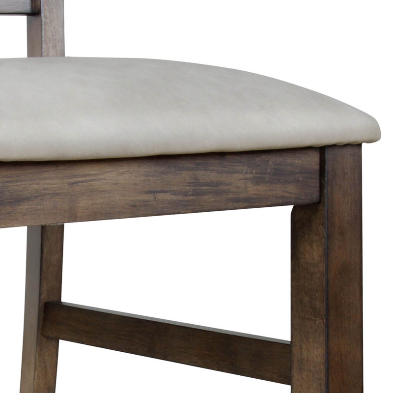 Danna Extendable Trestle Dining Set, 5 Pieces: Table, 4 Chairs