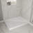 48 in. x 36 in. Corner Acrylic Shower Base in Glossy White With Center Drain, Drain Included-115227455