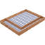 Plateau de table repose-pieds/café nautique lines-14244670