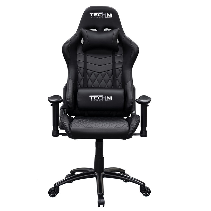 Fauteuil de jeu ergonomique à haut dossier pour PC