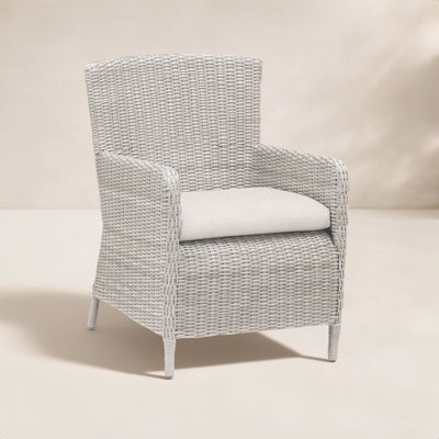 Manhattan Premium All-Weather Wicker Outdoor Dining Armchair with Cushion