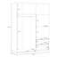Mokkaro 3 Door Wardrobe