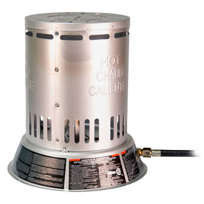 Chaufferette à convection portative Reddy Heater, 25 000 BTU, argent - LPC25