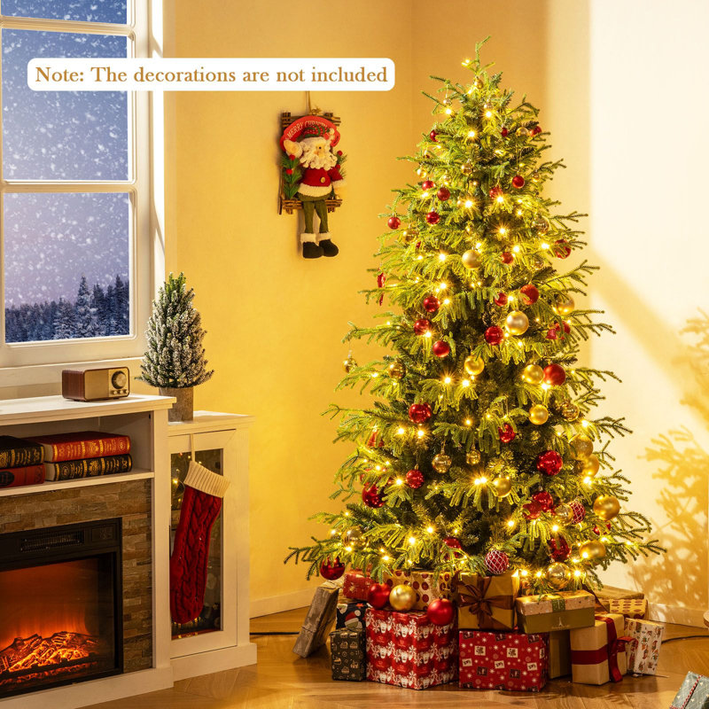 180cm H Lighted Artificial Christmas Tree
