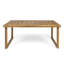Outdoor 69" Acacia Wood Dining Table