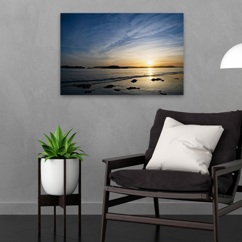 Coucher de soleil doré, nouvelle version, art contemporain abstrait, H 24 po x l 16 po
