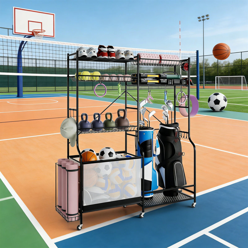 Metal Sports Rack