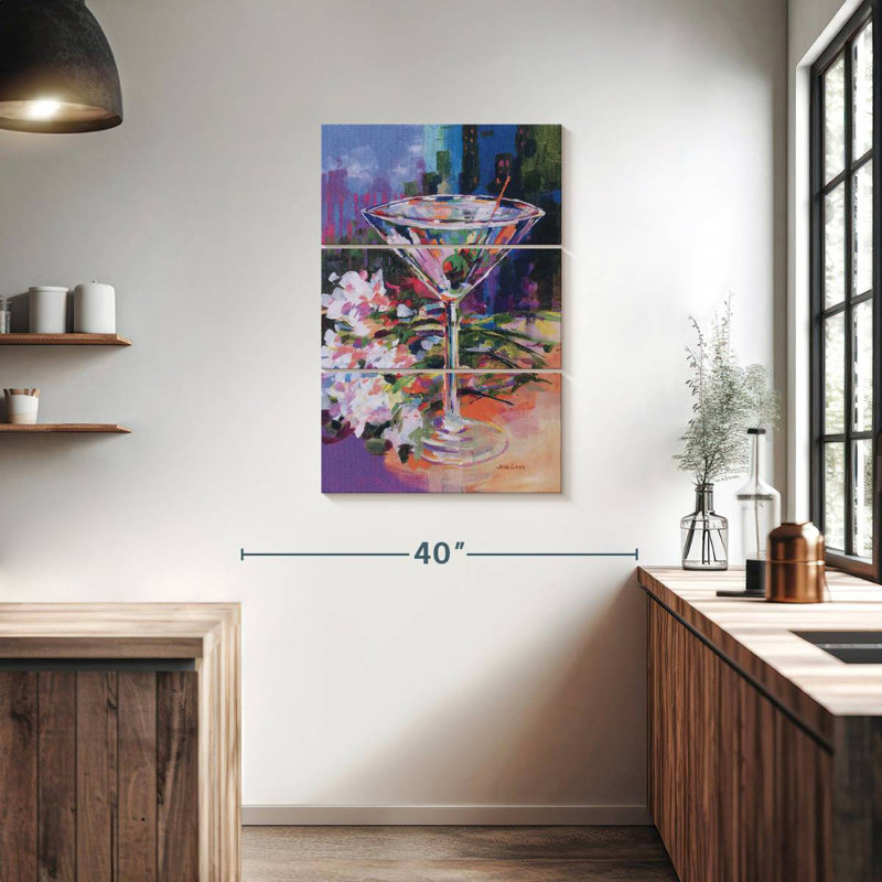 Yarlin N.Y. Martini, 38'' H x 24'' W