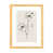 Toile avec cadre en bois beige n'est pas disponible