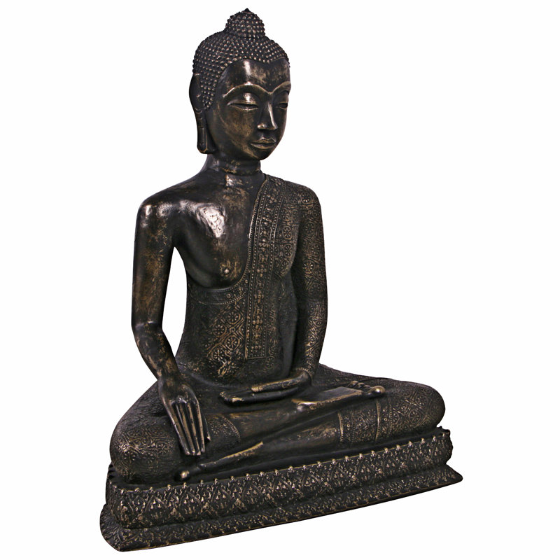 Statue de jardin asiatique sukhothai bouddha