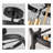 4-Lights Retro Semi Flush Mount Ceiling Light Fixtures-1049493231