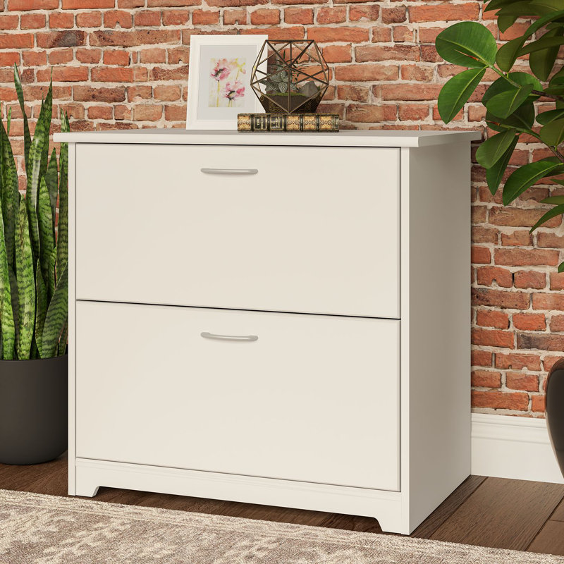 Osvald 31.26'' Wide 2 -Drawer File Cabinet, White