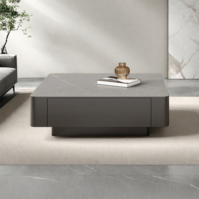 Table basse carrée Creative, H 13,8 po x L 35,4 po x l 35,4 po