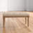 Dahlonega Linen Upholstered Bench