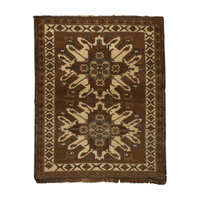 Afghan Hand Woven Wool Oriental Area Rug