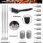 Ensemble d'outils de barbecue robustes