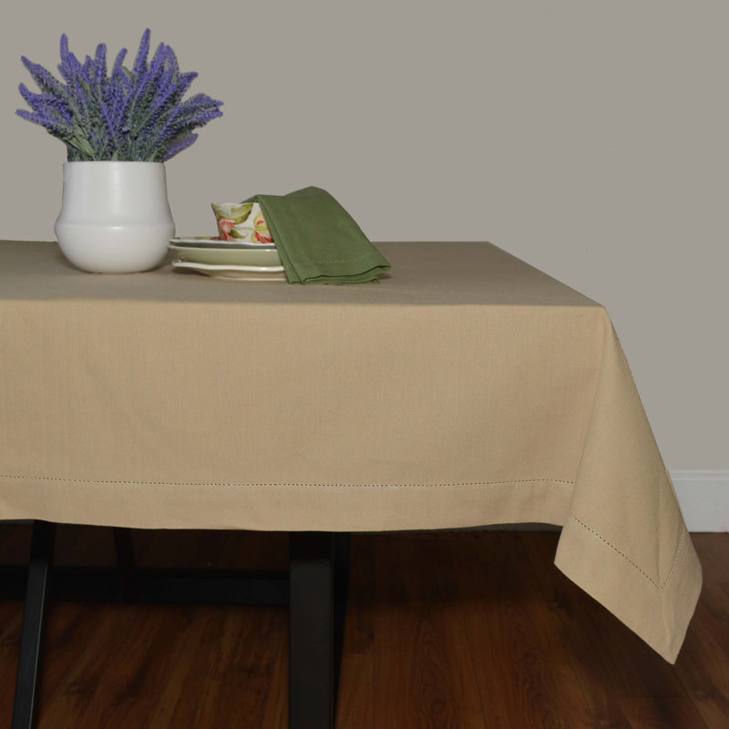 Nappe 100% coton Adérito, 60 po x 84 po, Blé