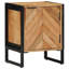 40cm W Metal Bedside Table