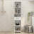 Versatile Double Door Slim Floor Standing Cabinet for Various Spaces-825621691