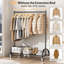 109cm Rolling Clothing Rack