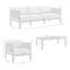 Ensemble de meubles de patio 4 pièces en aluminium-1639856989