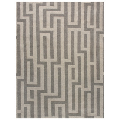 Wool Geometric Area Rug