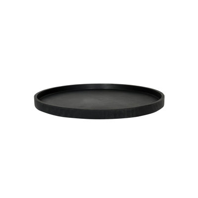 Saucer Round M, Black