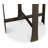 Solid Wood Top End Table