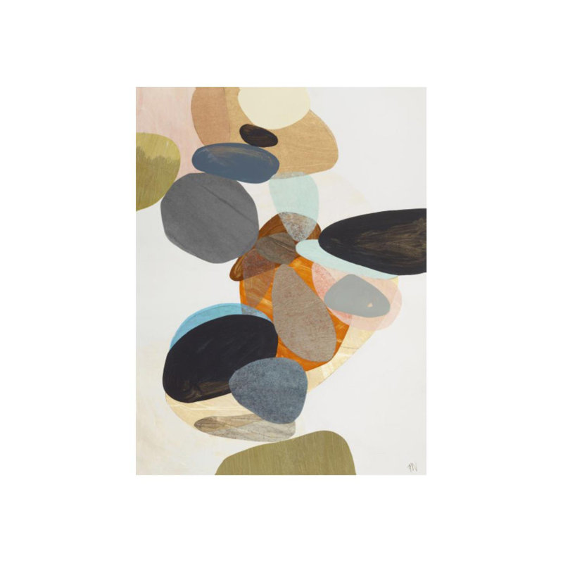River Bed I Print by Paul Ngo, 53" H x 40" W x 1.5" D, Image Brush Gel