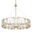 Newlin 8-Light Dimmable Drum Chandelier with Sloped Ceiling Adaptability -1662404010