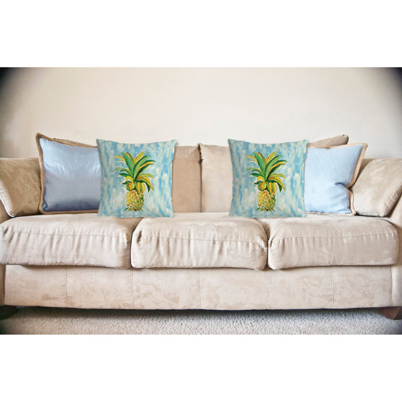 Pineapple Indoor/Outdoor Throw Pillow