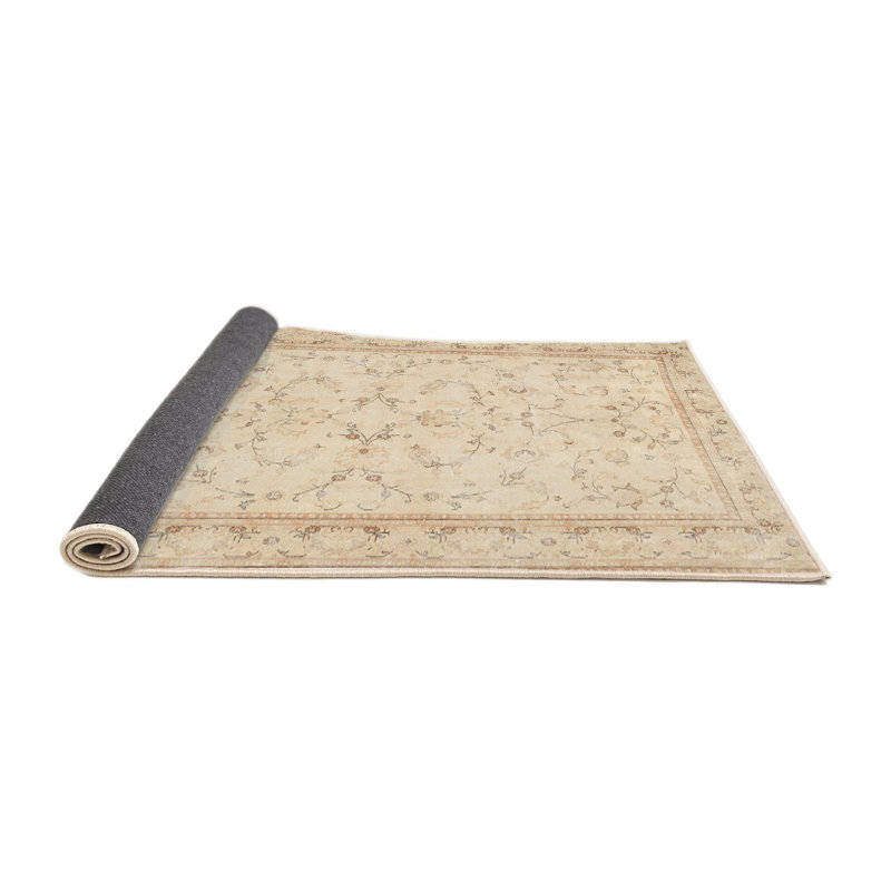 Tapis beige contemporain, Rectangle 5 pi x 8 pi