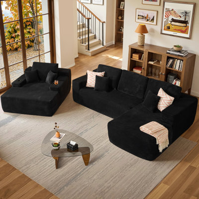 Divan-lit modulaire Co², canapé convertible pour le salon