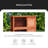 Darrly Weather Resistant Rabbit Hutch-721820351